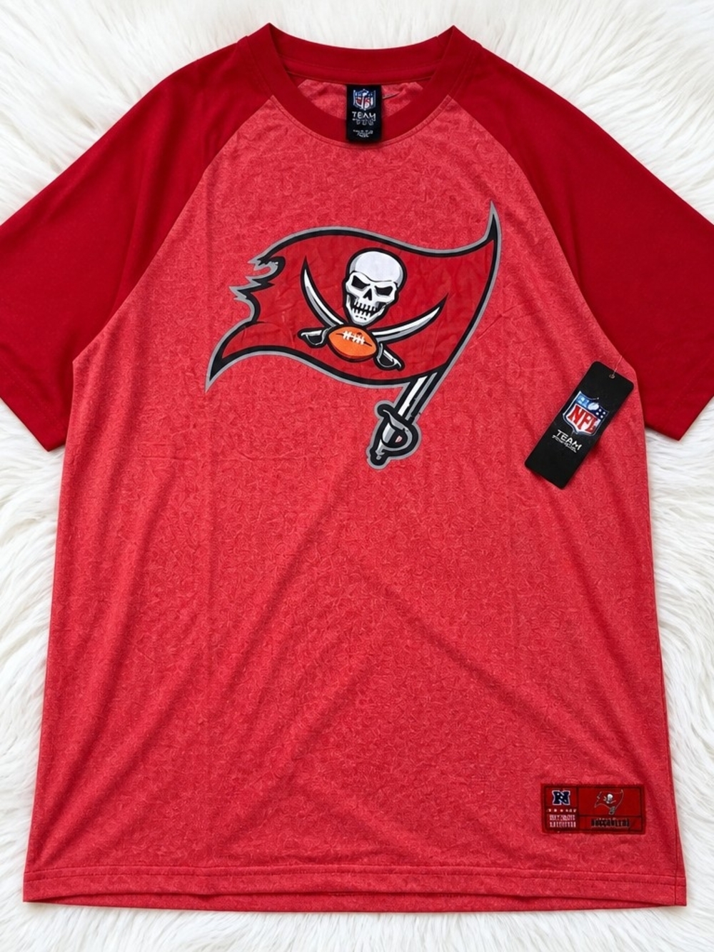 NFL Red Tampa Bay Buccaneers Short Sleeve Fan Tee